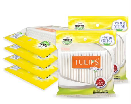 TULIPS BAMBOO POUCH RSB-80s