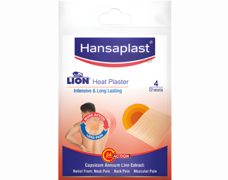 LION CAP HEAT PLASTER-4(HANSAPLAST)