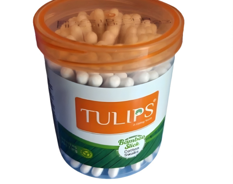 TULIPS BANDED JAR-100WP