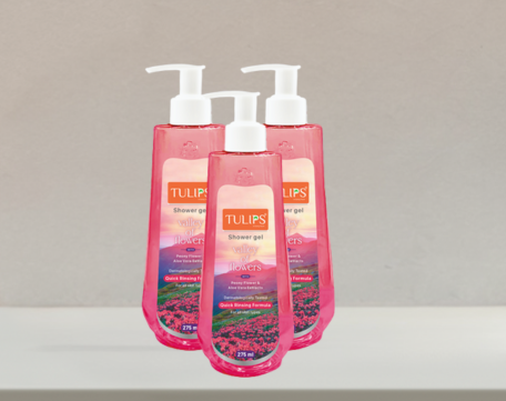 TULIPS SHOWERGEL-275ml VALLEY OF FLOWER
