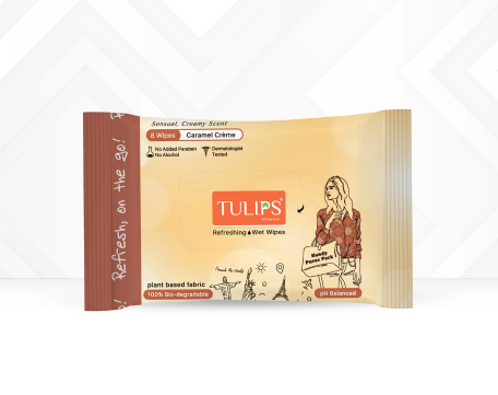 TULIPS REFRESHING 8s WET WIPS