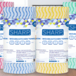 TULIPS KITCHAN TOWELS(NON WOVEN)