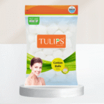 TULIPS COTTON BALL 50S WHITE