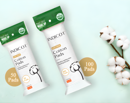 TULIPS COTTON PAD INDICOT SQ