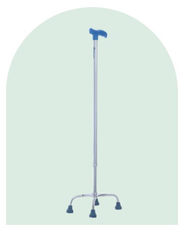 Quadripod Walking Stick